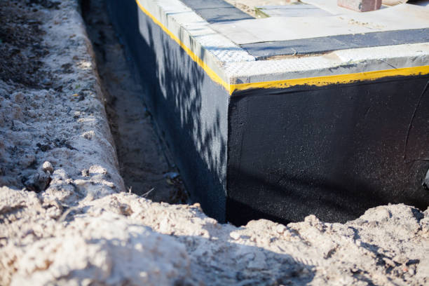 Professional Crawl Space Encapsulation technician working in Andrews, NC